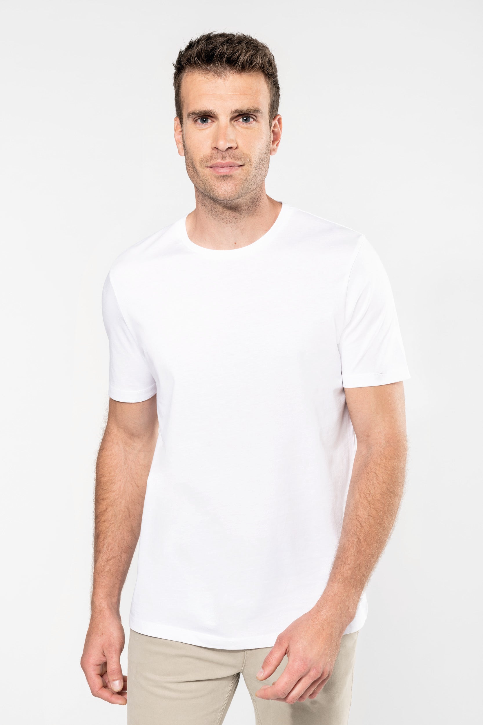 T-shirt Supima® col rond manches courtes homme