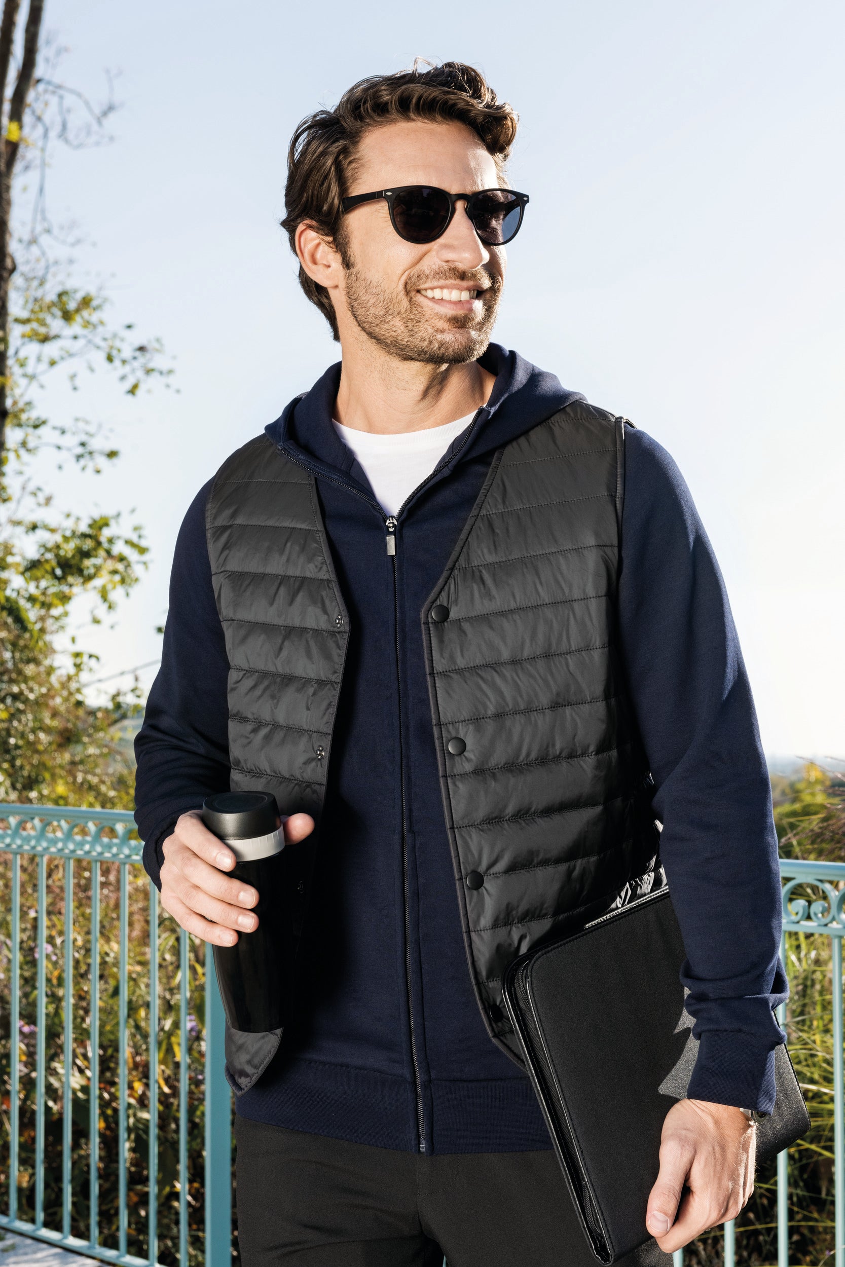 Bodywarmer léger homme