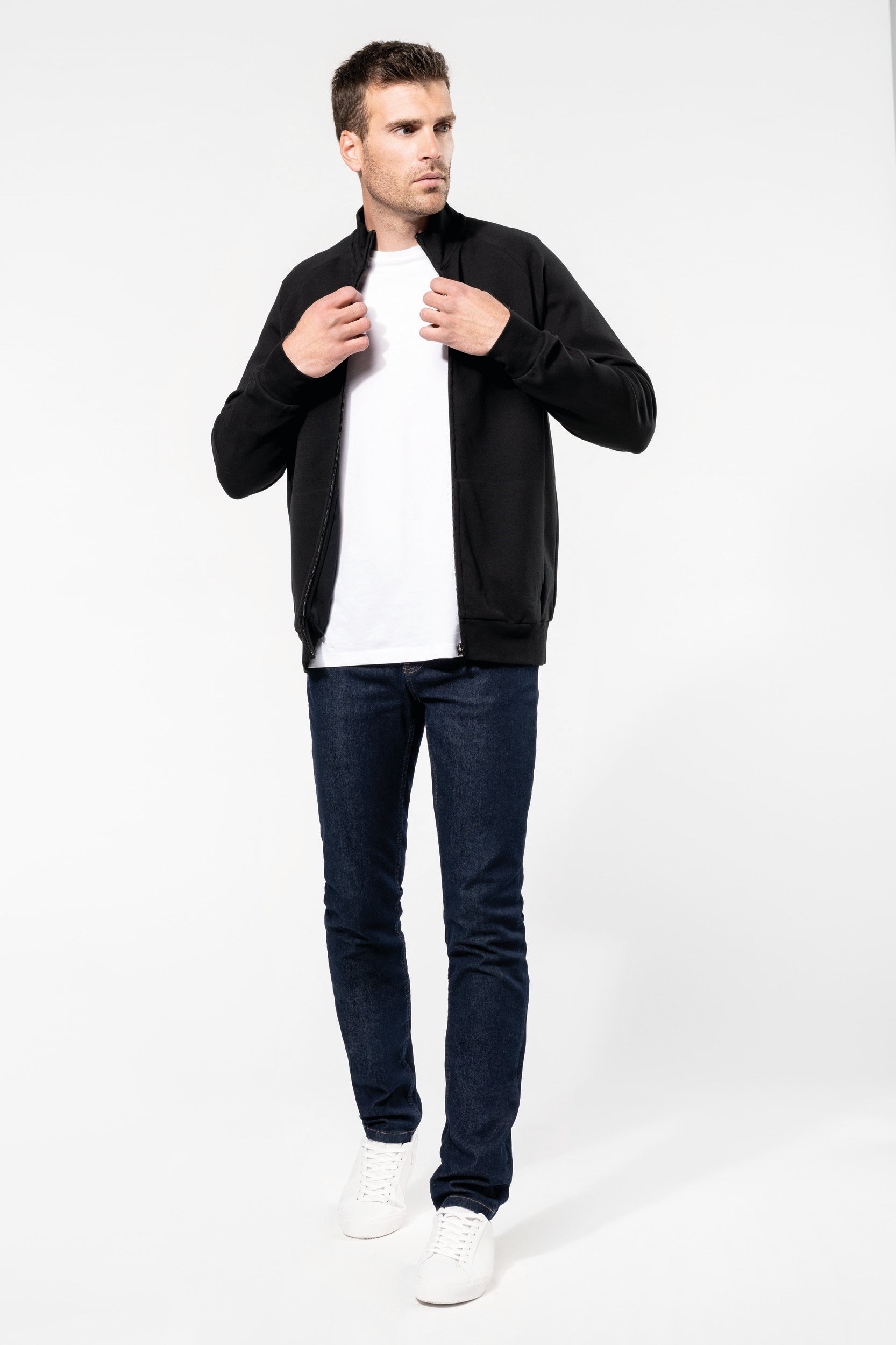 Veste zippée homme