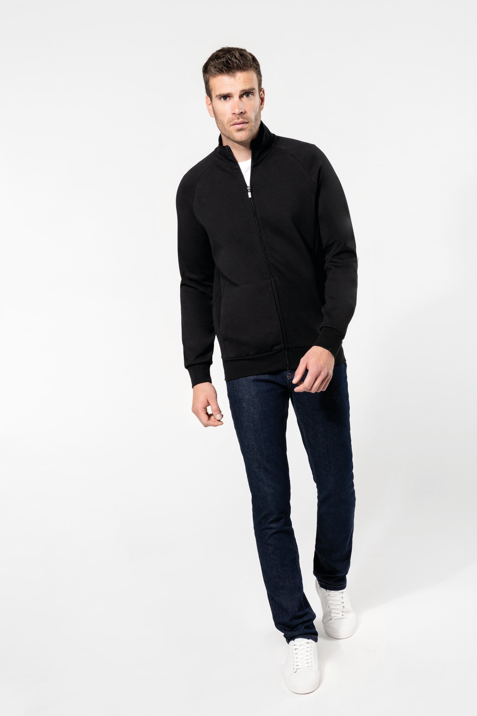 Veste zippée homme