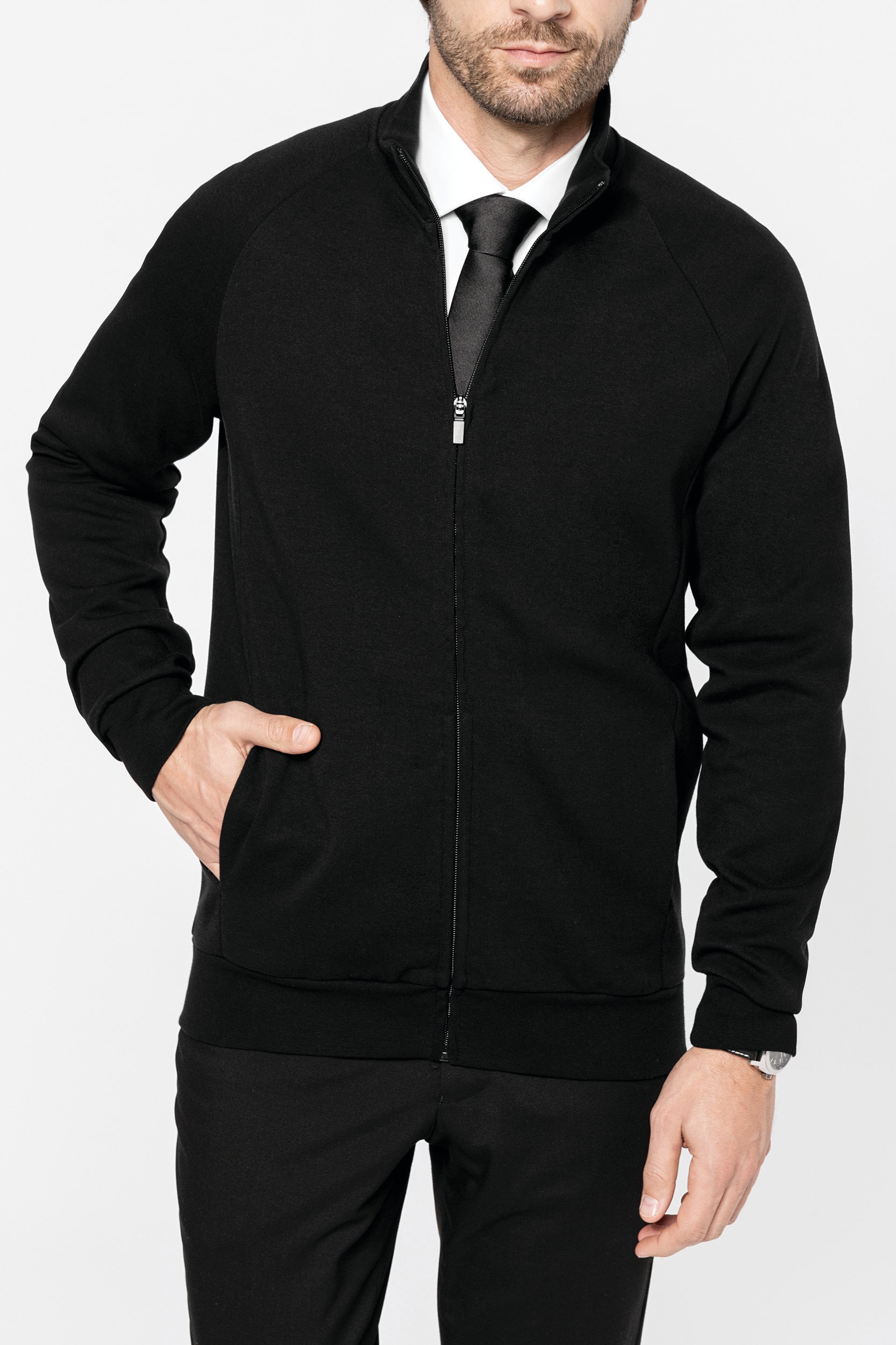 Veste zippée homme