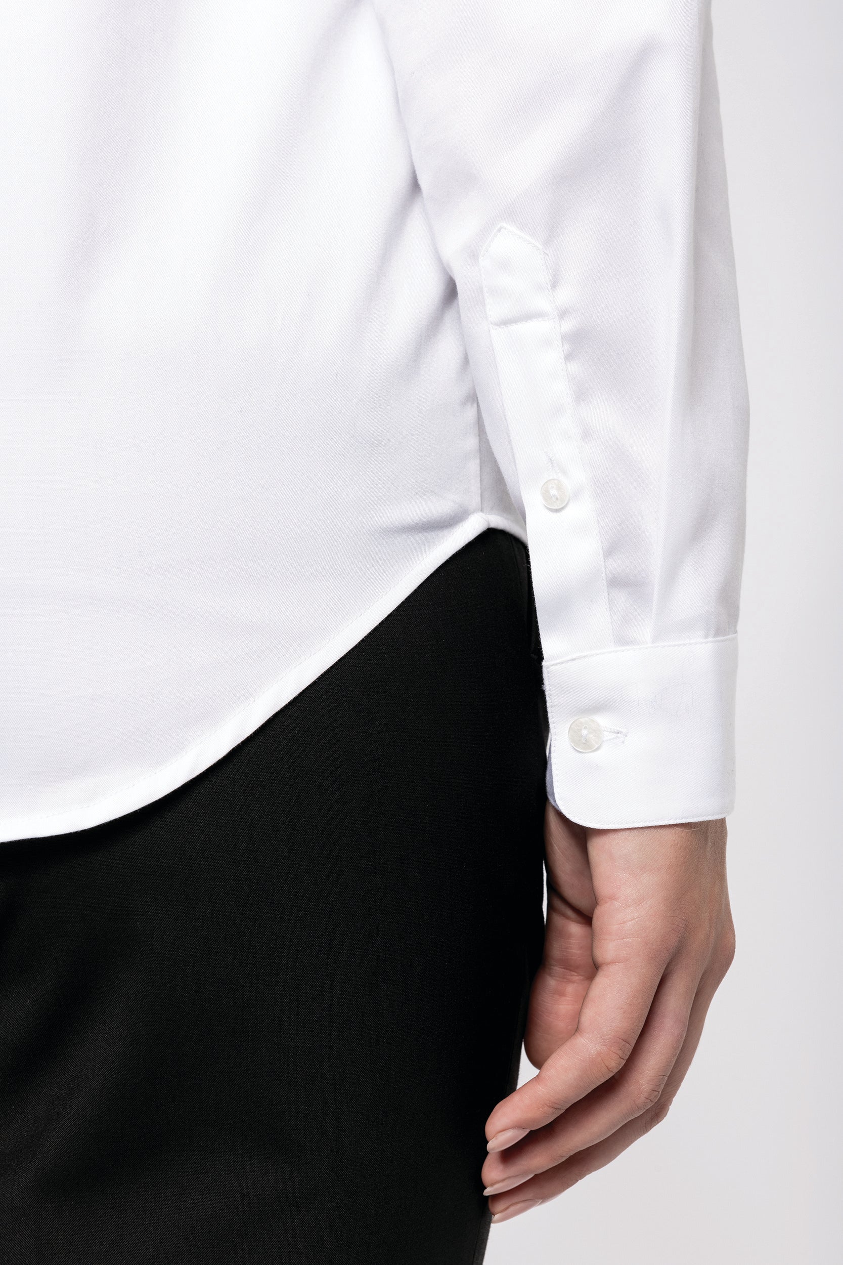 Chemise twill manches longues femme