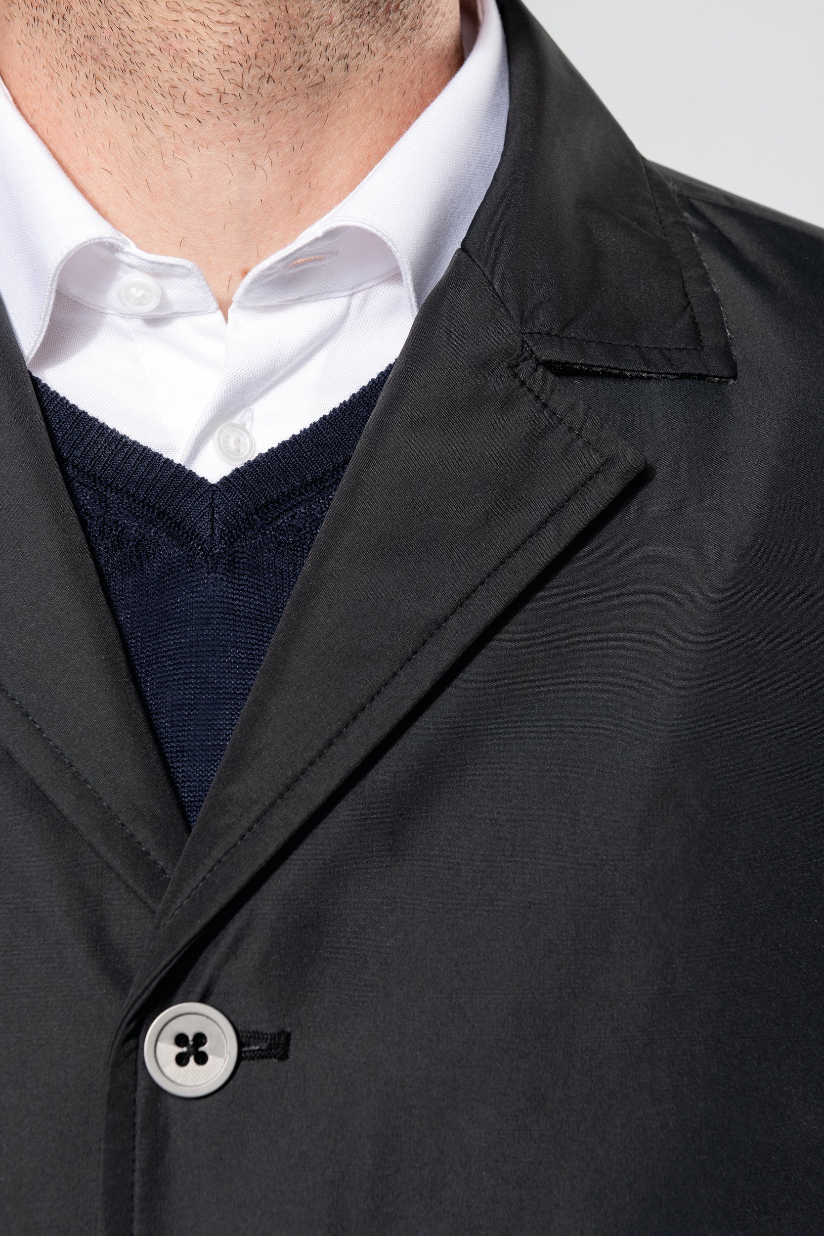 Trench structuré homme