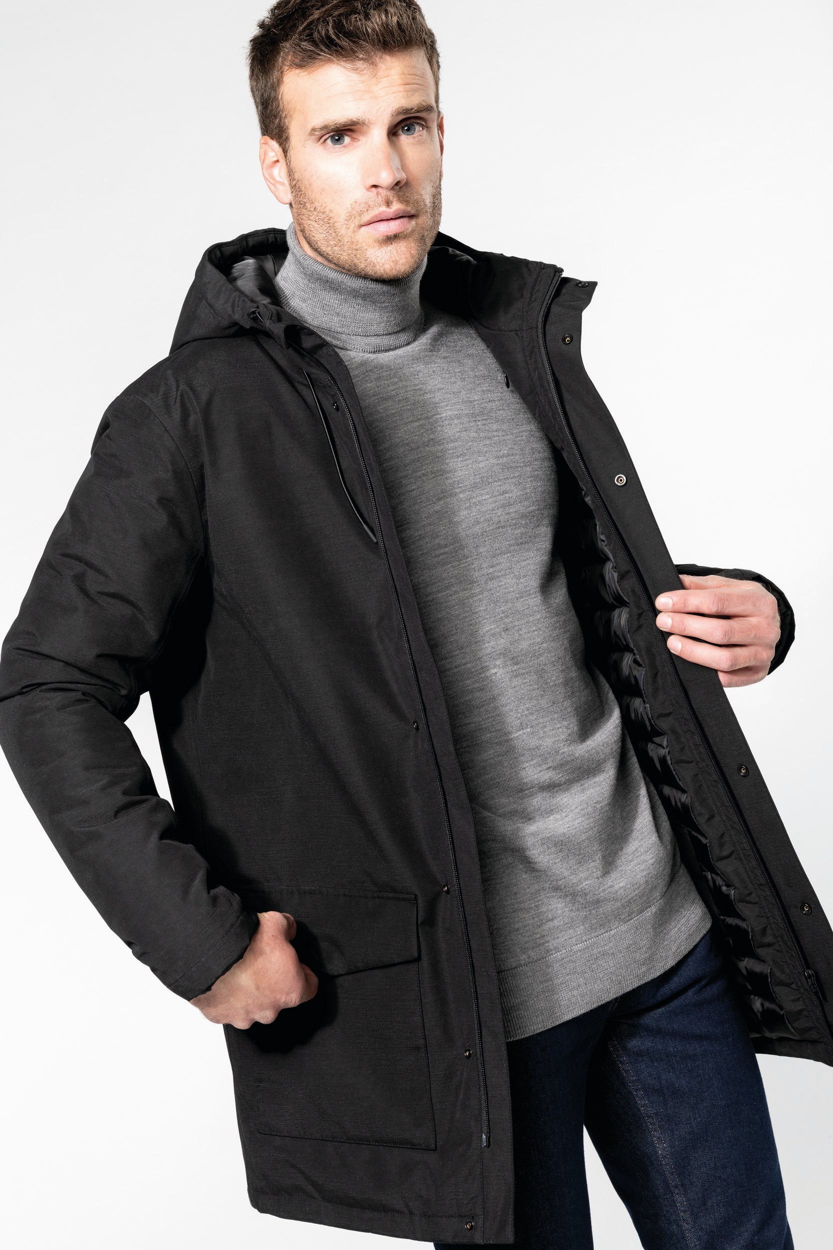 Parka homme imperméable