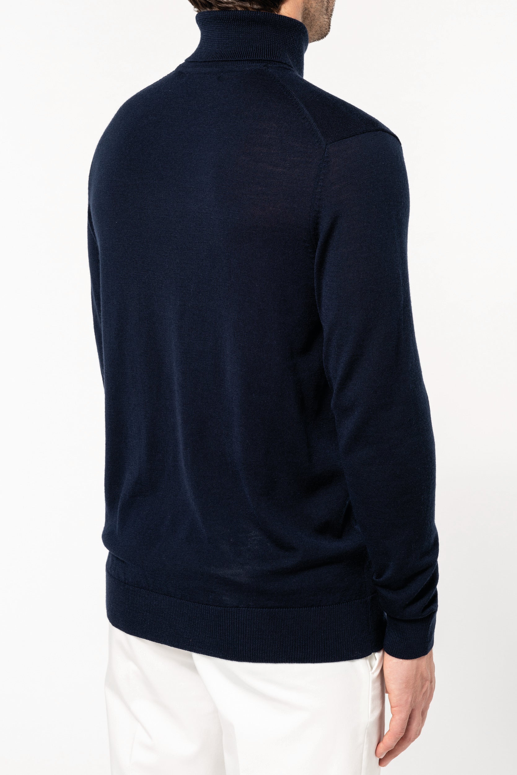 Men's turtleneck merino sweater