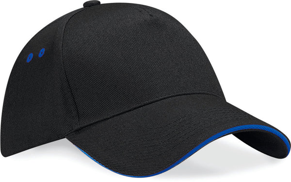 Ultimate 5 Panel Contrast Sandwich-pet voor heren