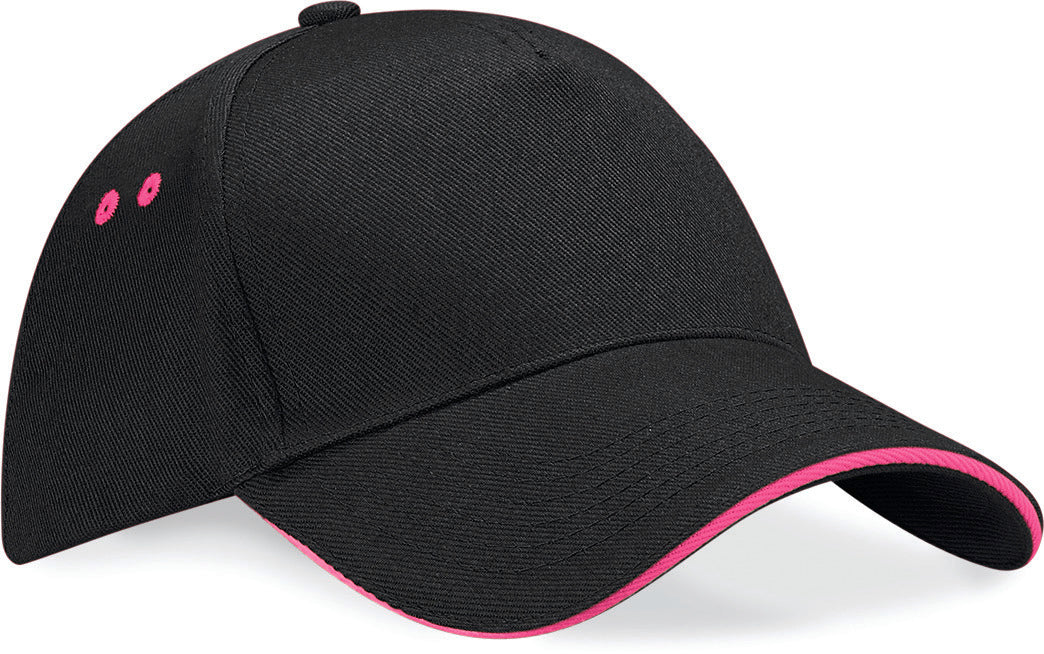 Casquette homme Ultimate à 5 panneaux sandwich contrasté