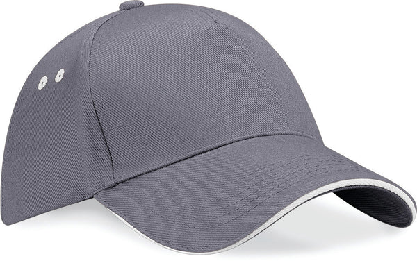 Ultimate 5 Panel Contrast Sandwich-pet voor heren