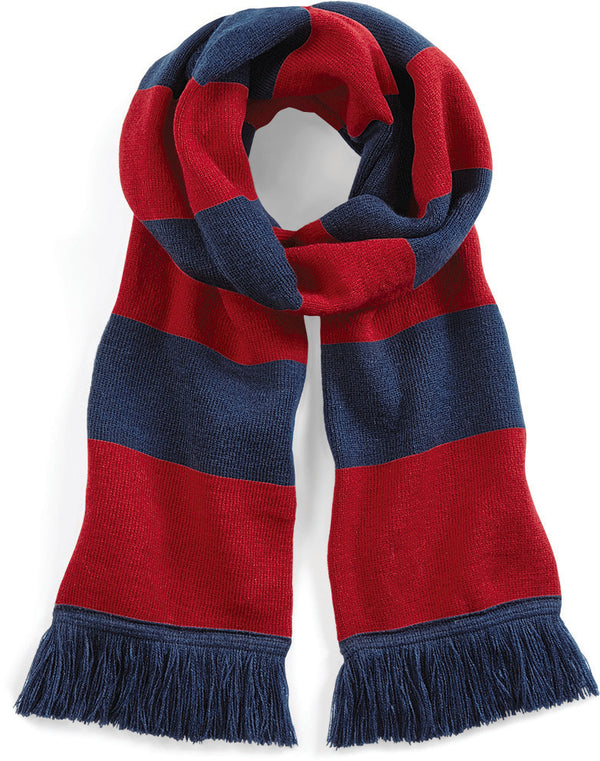 Stadium striped scarf