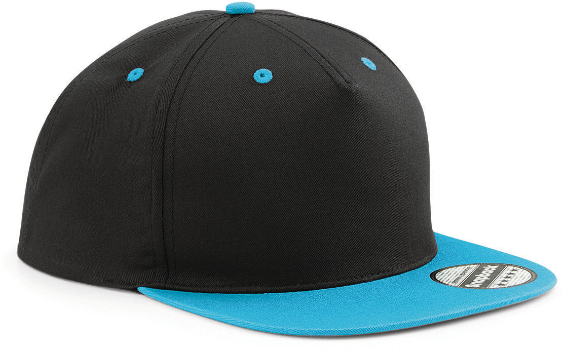 Casquette Snapback contrastée - 5 panneaux