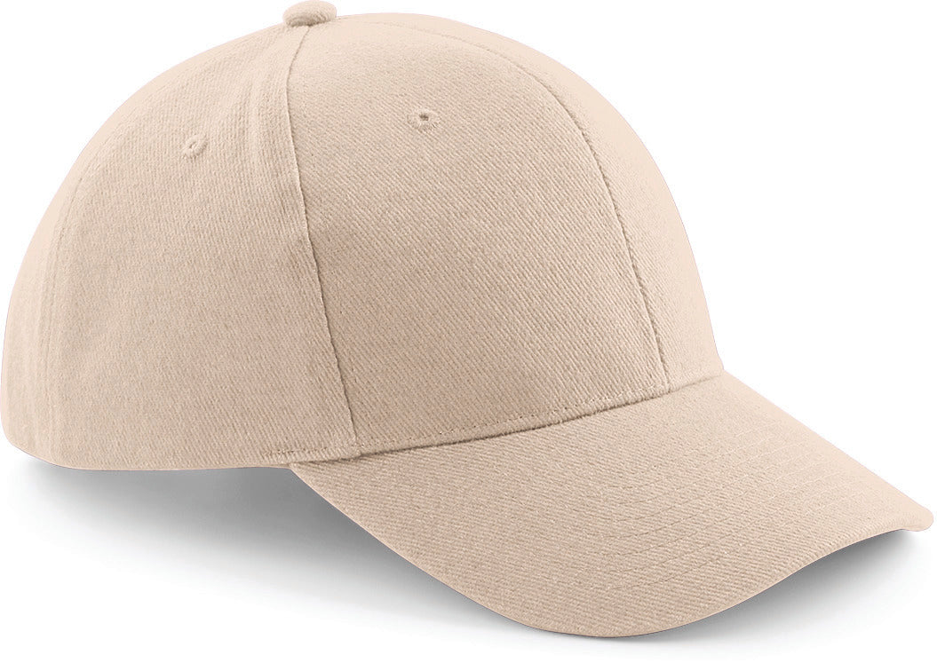 Pro-Style men's cap in brushed cotton - 6 panels