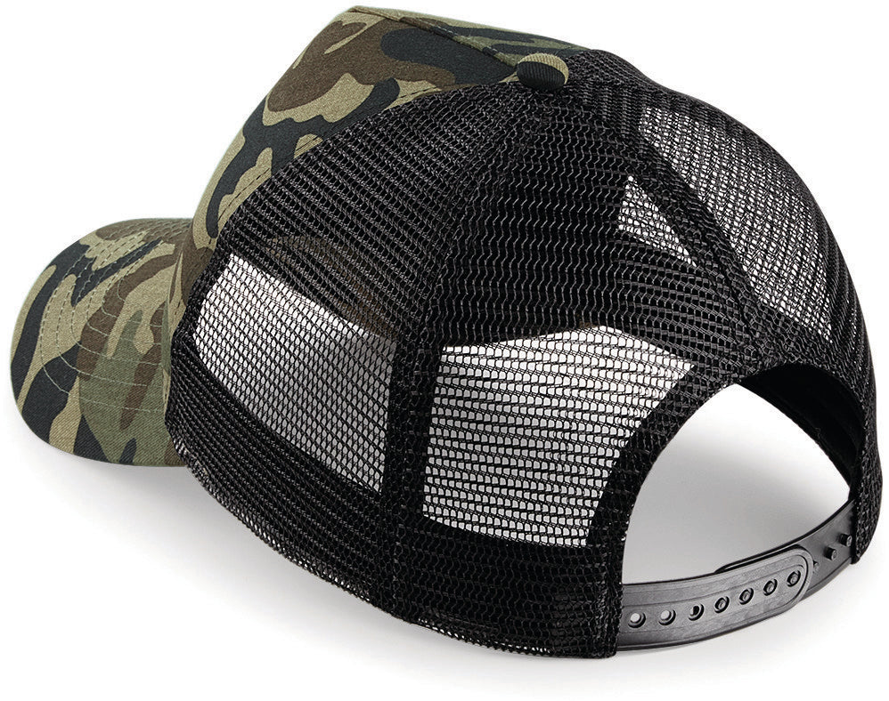 Camo Snapback Cap
