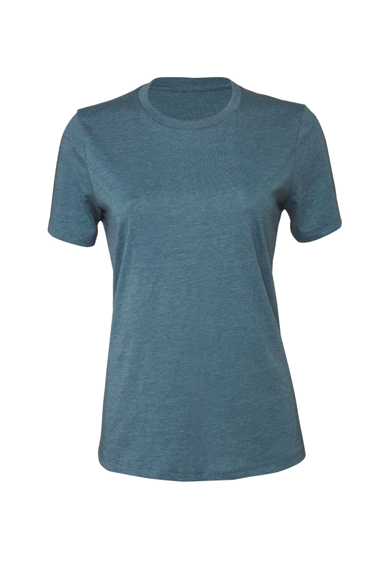 Heather women's round neck t-shirt