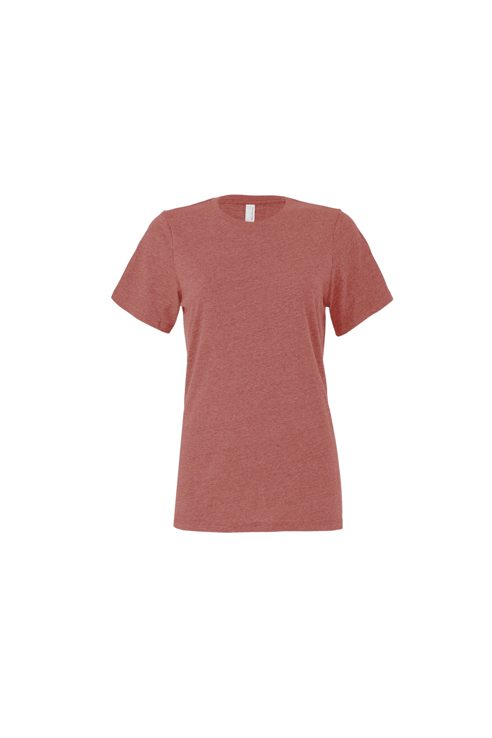 Heather women's round neck t-shirt