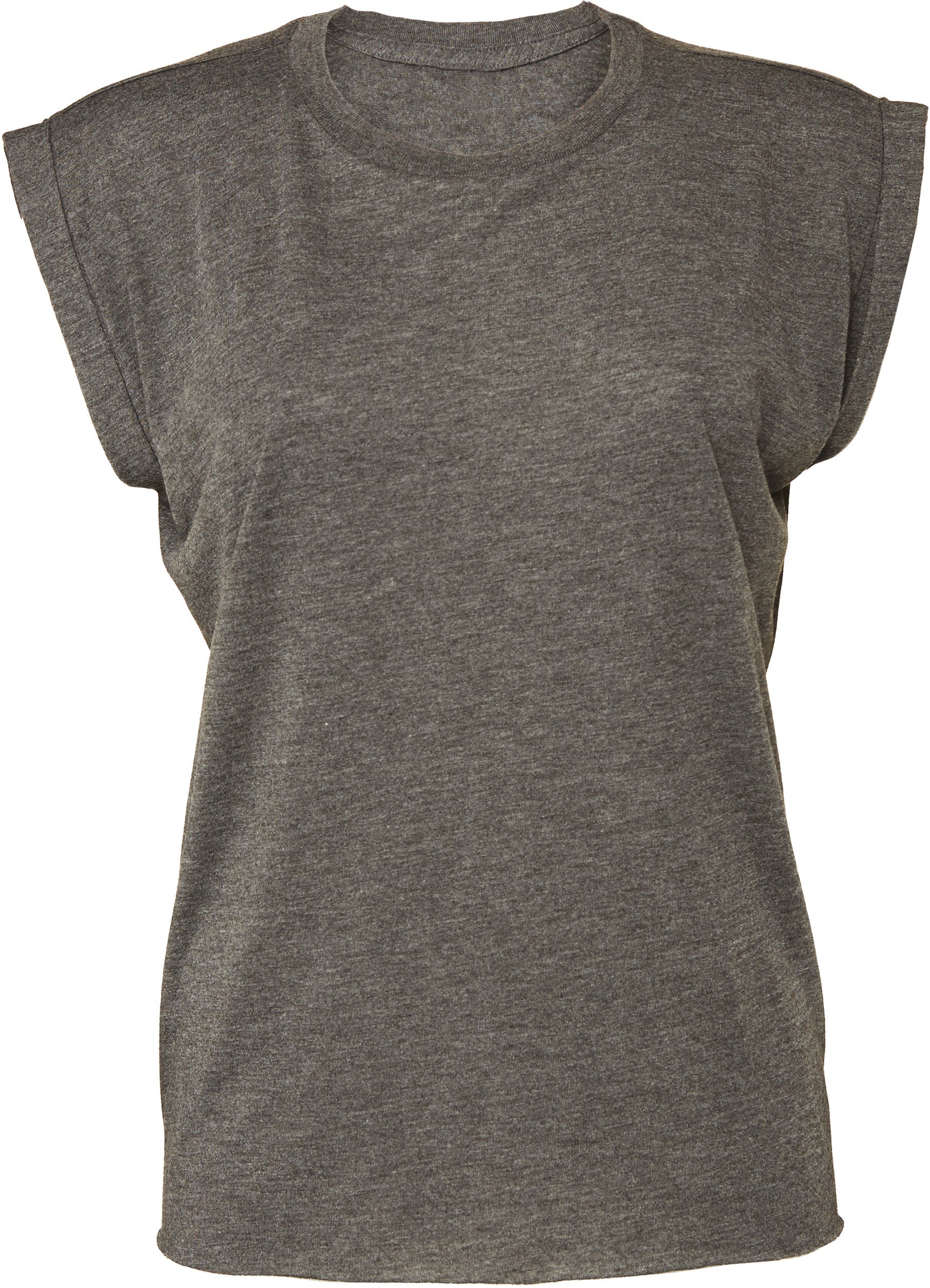 Flowy Rolled Sleeve T-Shirt