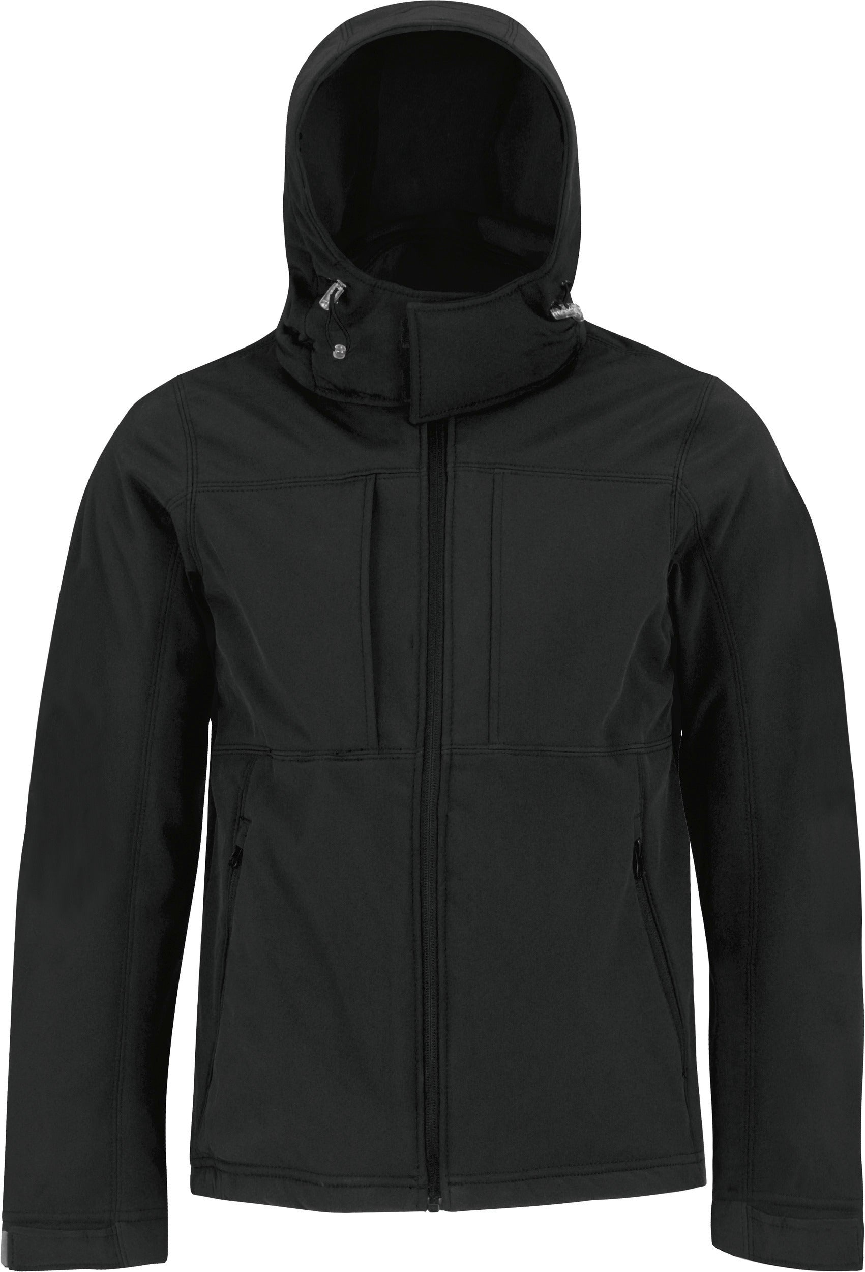 VESTE SOFTSHELL CAPUCHE HOMME