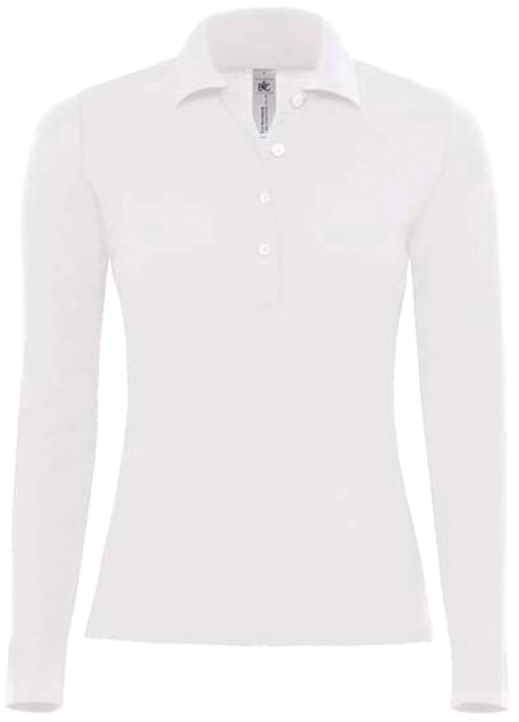 POLO FEMME SAFRAN MANCHES LONGUES