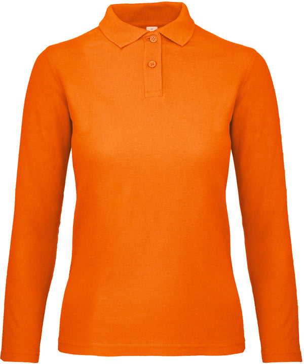 Polo femme ID.001 manches longues