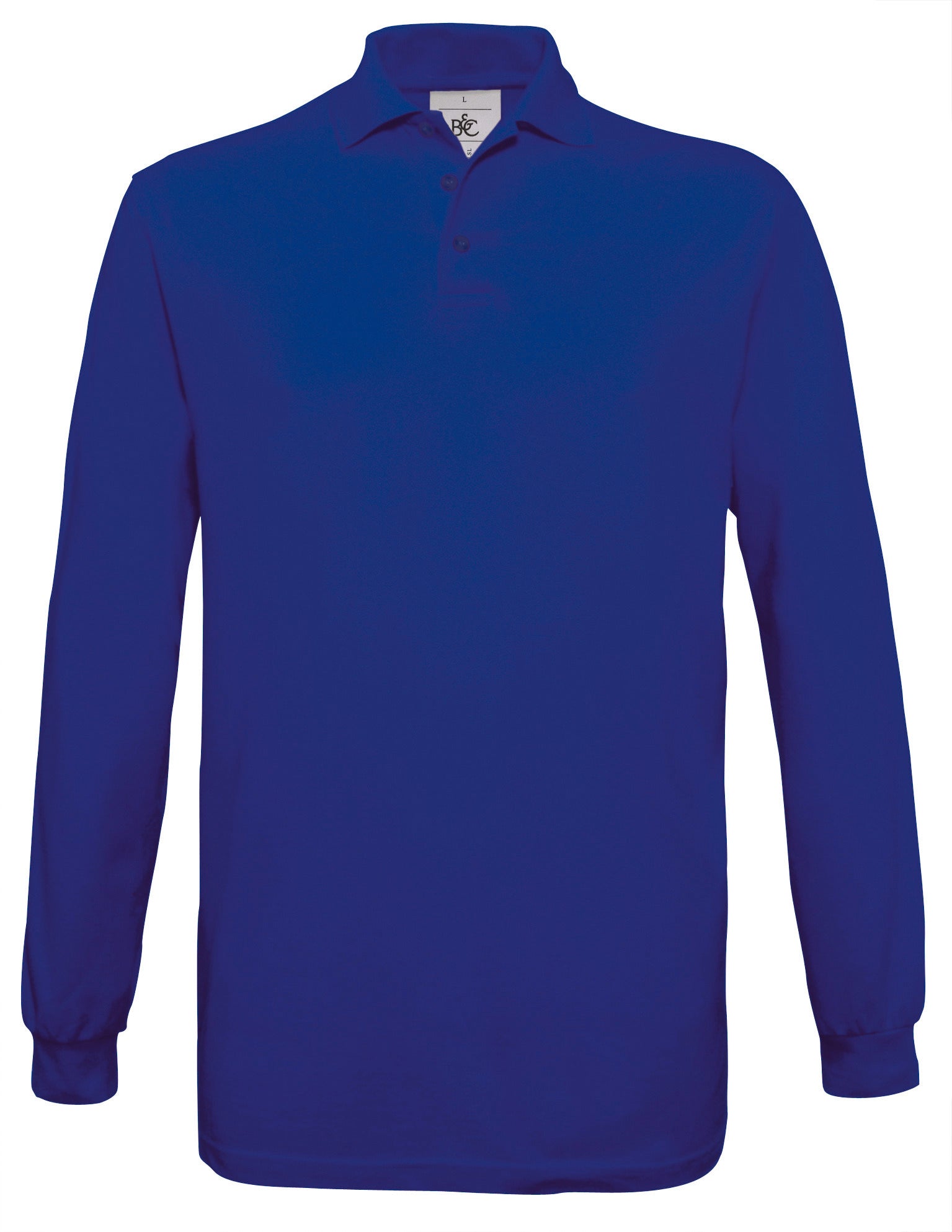POLO HOMME SAFRAN MANCHES LONGUES