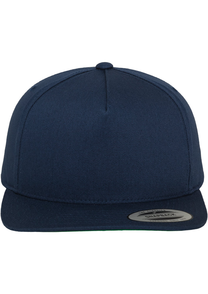 Klassieke Snapback-pet met 5 panelen