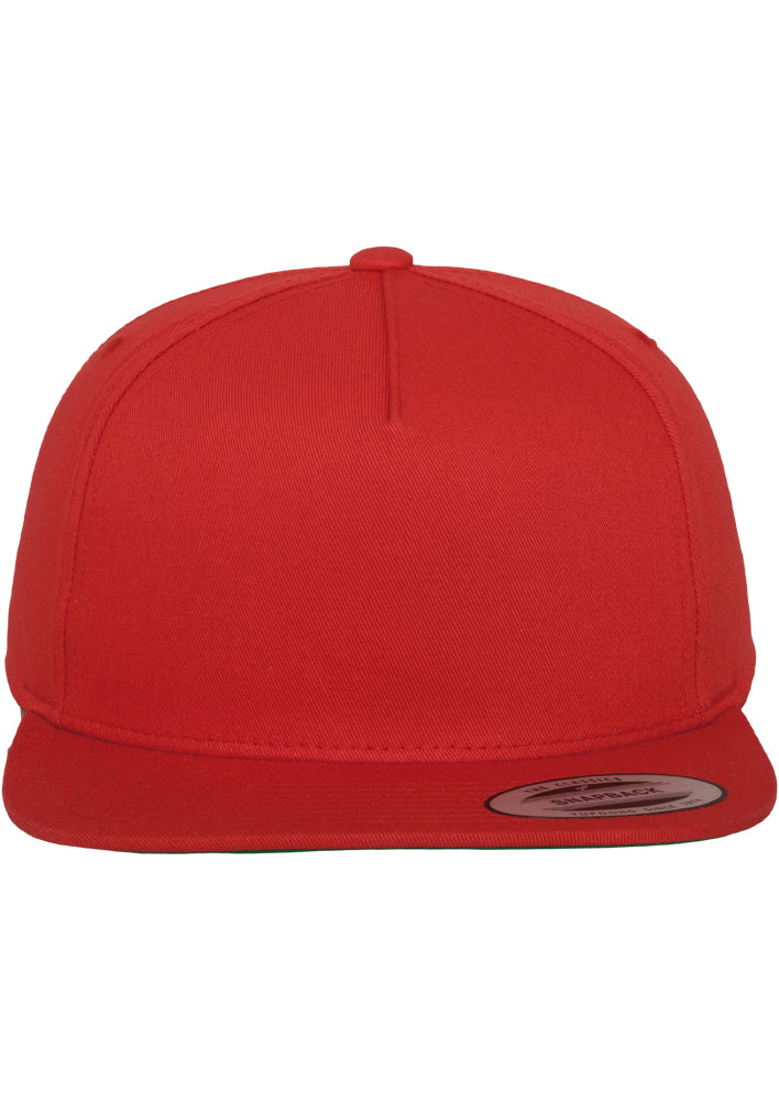 Klassieke Snapback-pet met 5 panelen