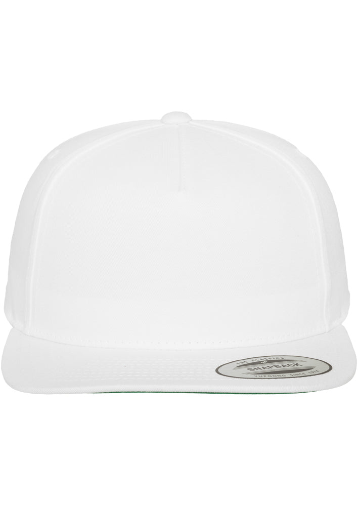 Klassieke Snapback-pet met 5 panelen