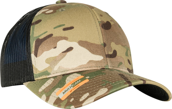 Casquette retro trucker multicam