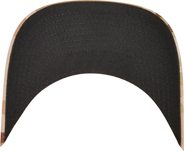 Casquette retro trucker multicam