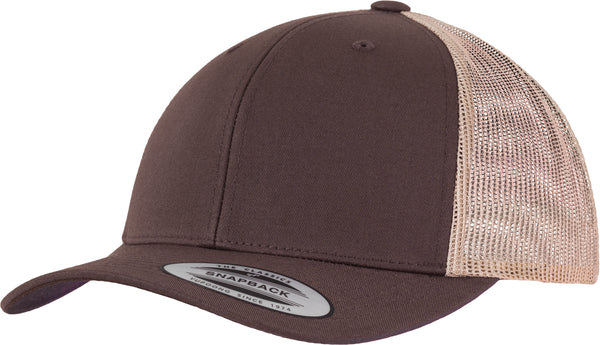 Casquette retro trucker bicolore