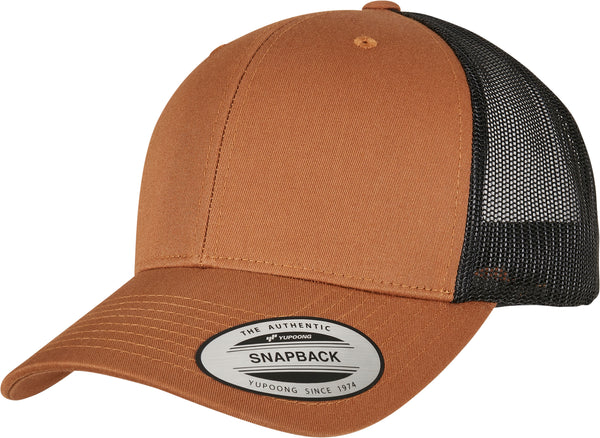 Casquette retro trucker bicolore