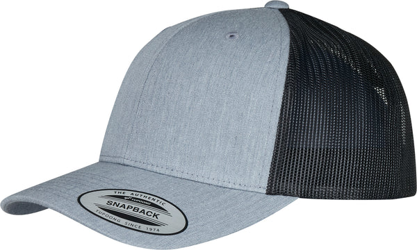 Casquette retro trucker bicolore