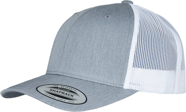 Casquette retro trucker bicolore