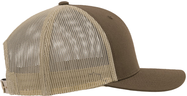 Casquette retro trucker bicolore