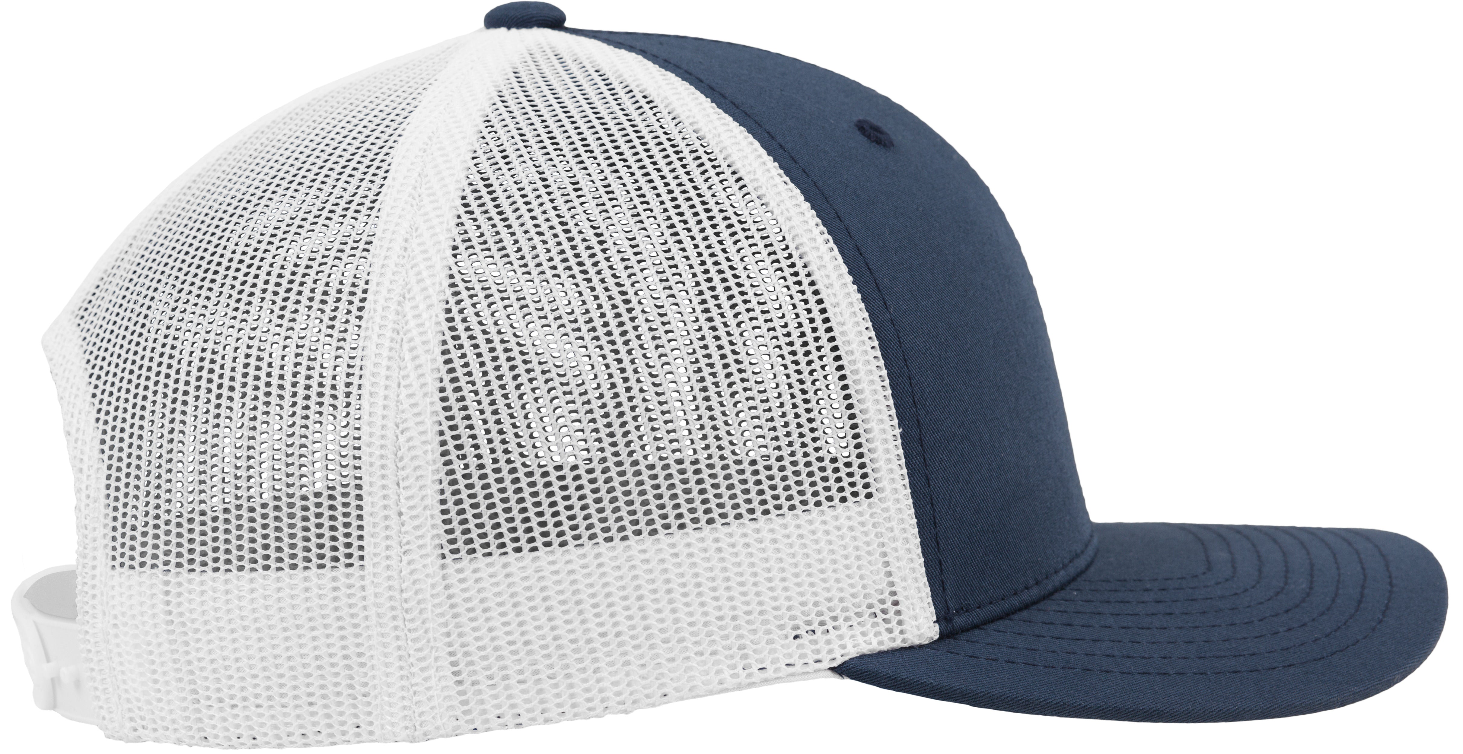 Casquette retro trucker bicolore