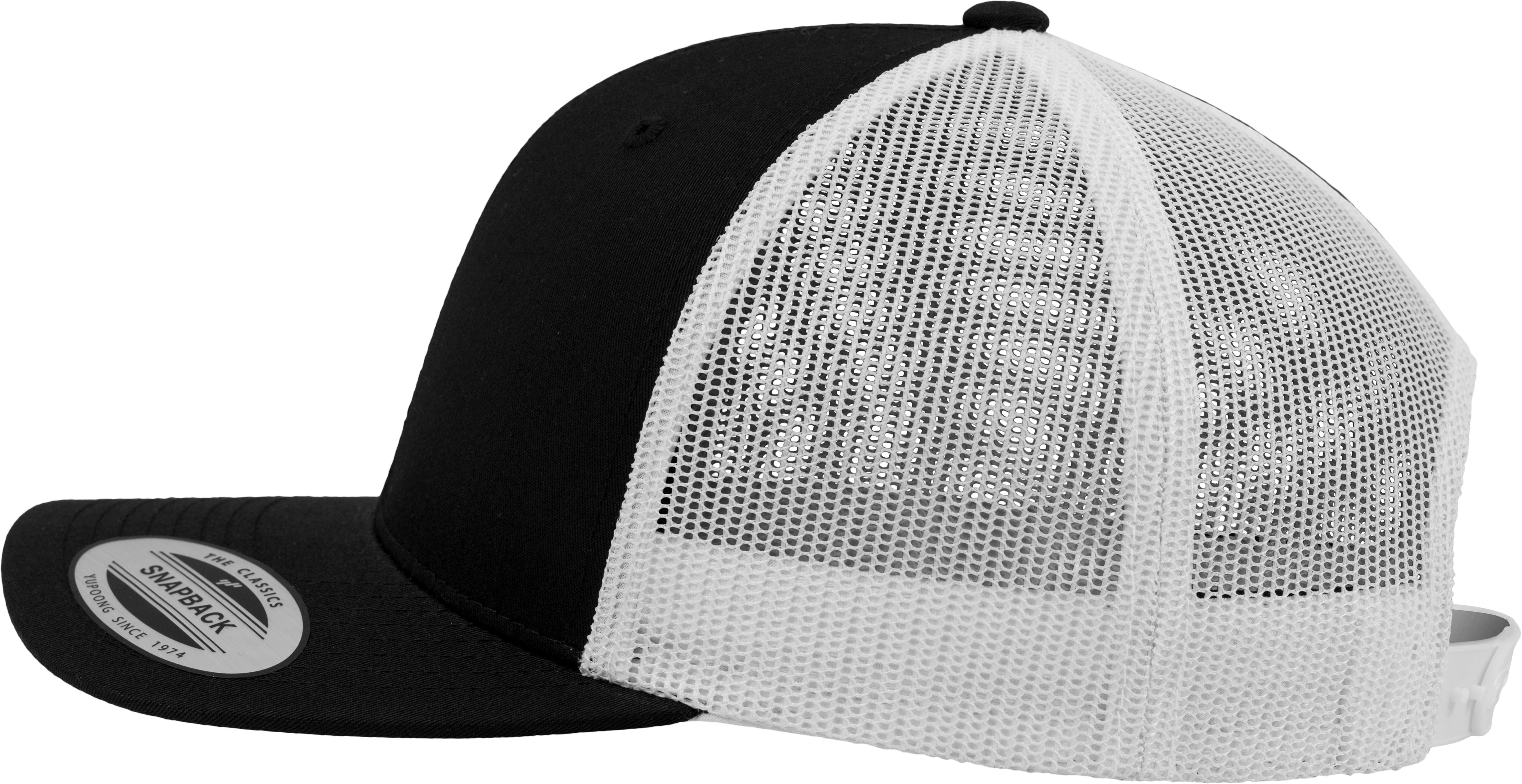 Casquette retro trucker bicolore