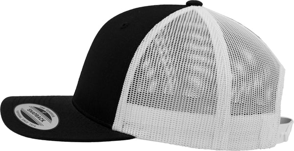 Casquette retro trucker bicolore