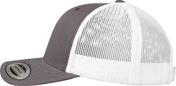 Casquette retro trucker bicolore