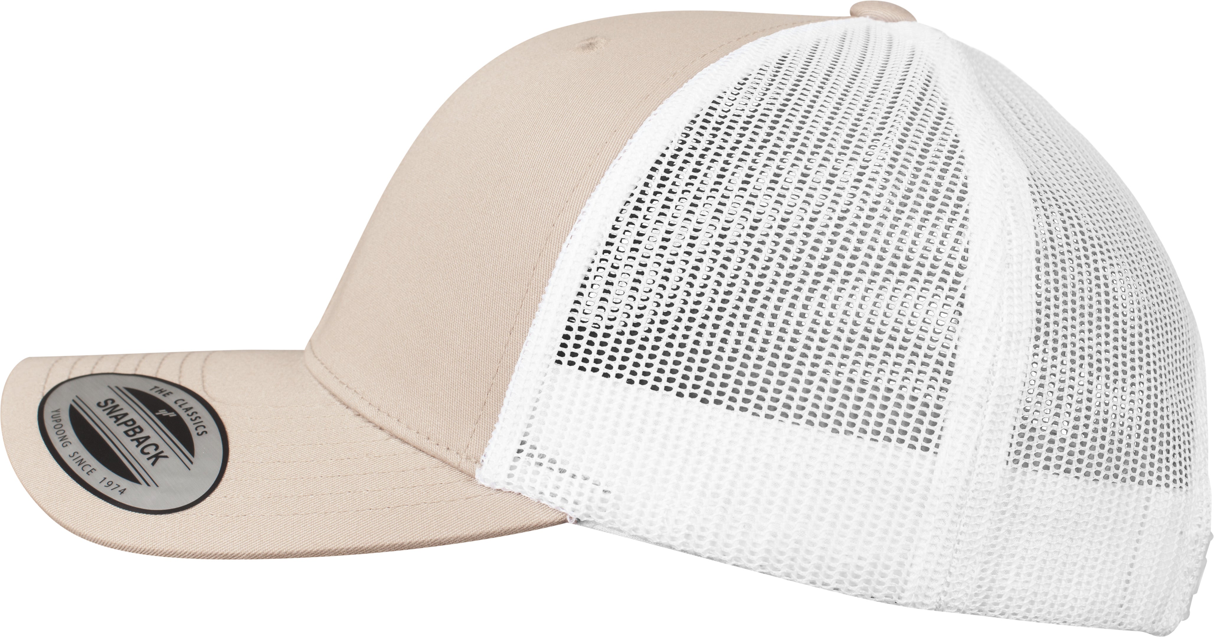 Casquette retro trucker bicolore