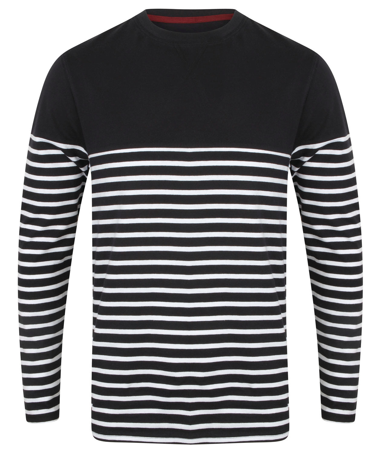 T-shirt breton à manches longues