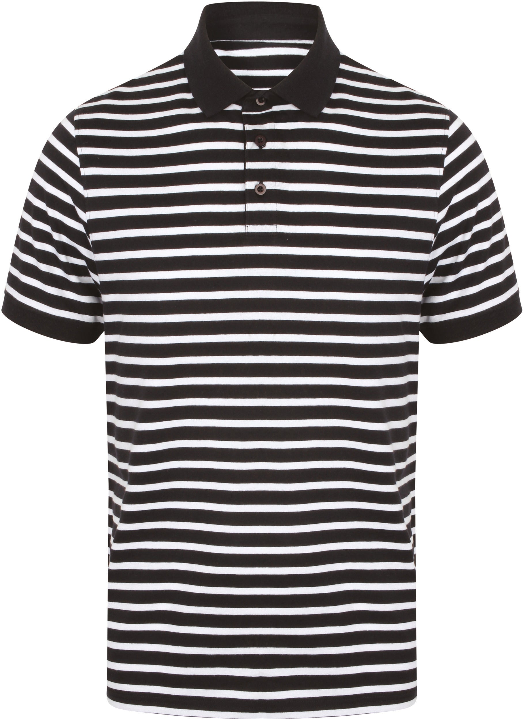 Polo jersey à rayures