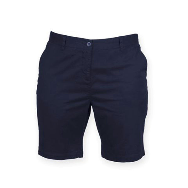 Stretch-chinoshort voor dames