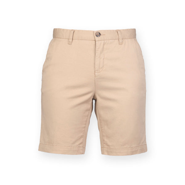 Stretch-chinoshort voor dames