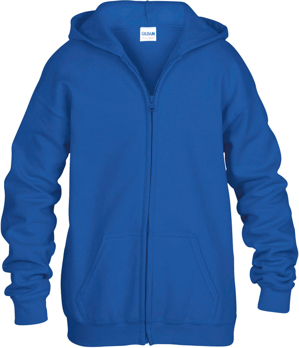 CHILDREN'S HEAVY BLEND™ HOODED ZIP-UP SWEATSHIRT