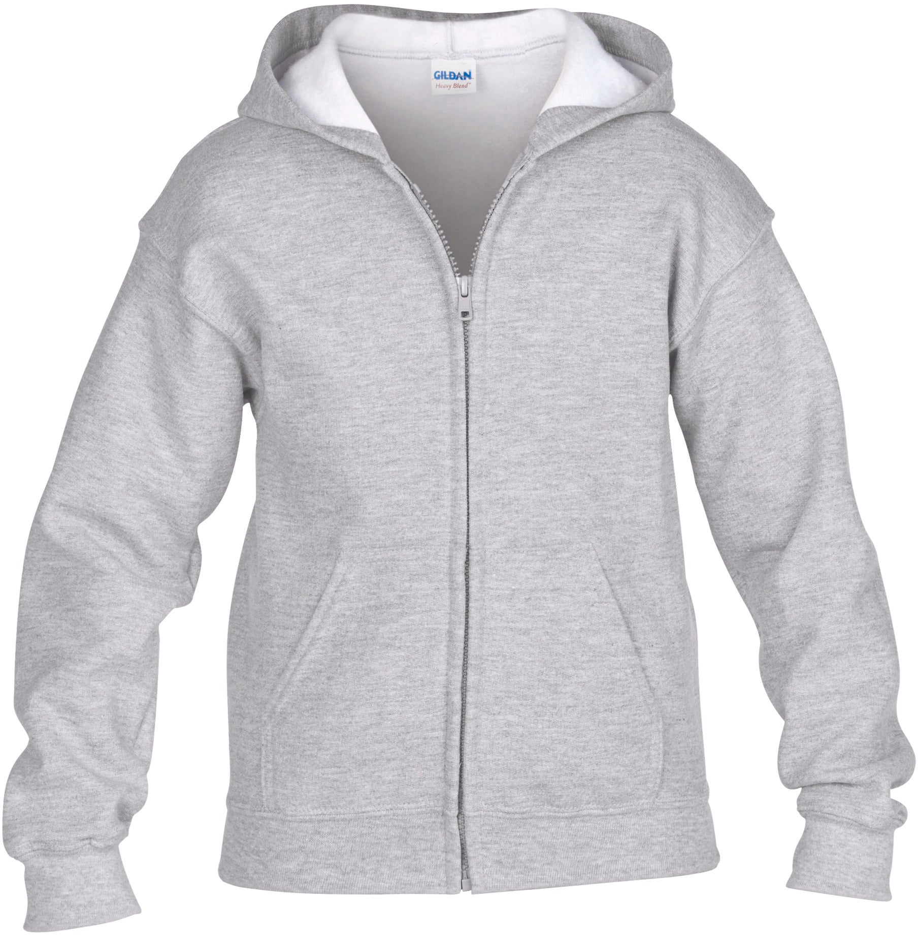 SWEAT-SHIRT ENFANT ZIPPÉ CAPUCHE HEAVY BLEND™