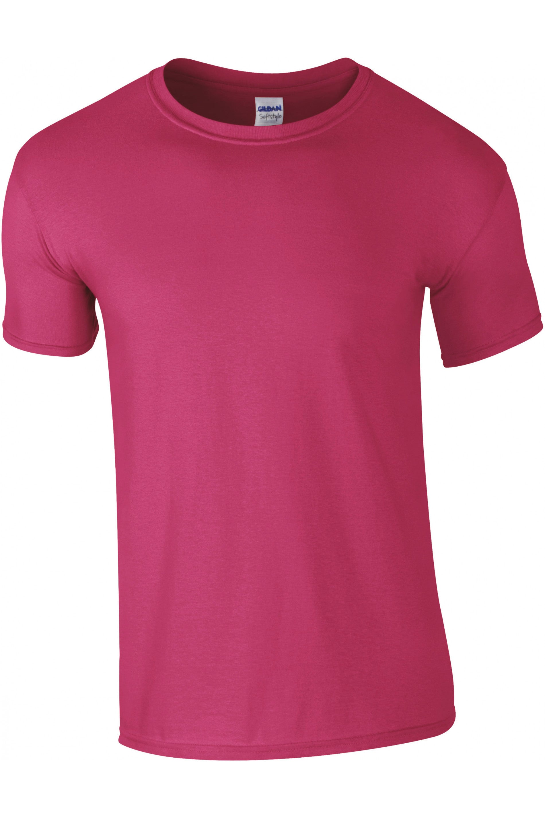 HEREN SOFTSTYLE T-SHIRT MET RONDE HALS
