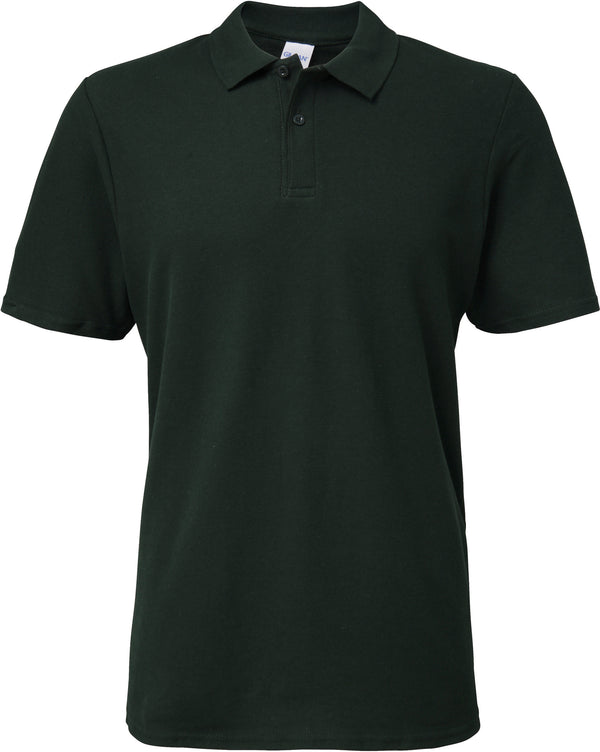 Men's Softstyle Double Pique Polo Shirt