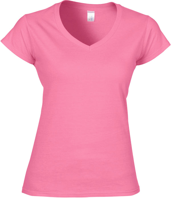 WOMEN'S V-NECK SOFTSTYLE T-SHIRT