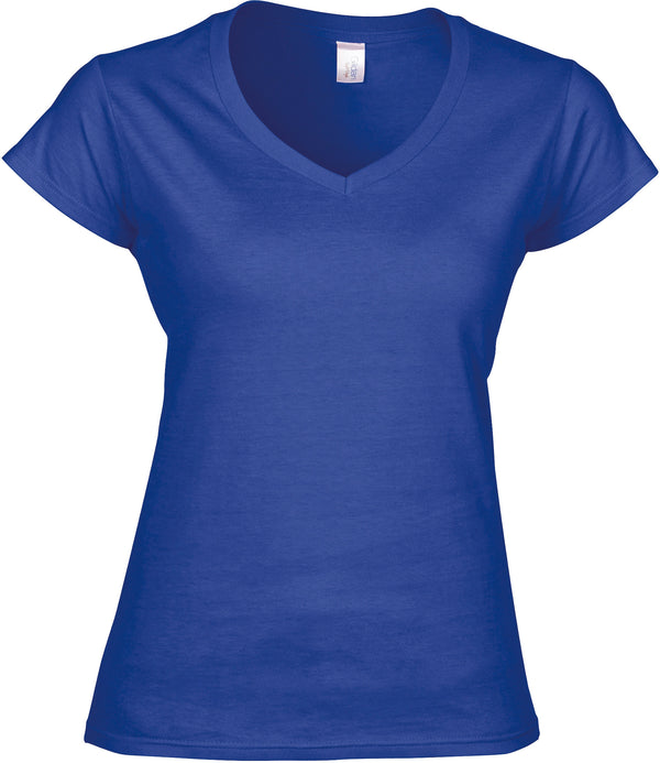 WOMEN'S V-NECK SOFTSTYLE T-SHIRT