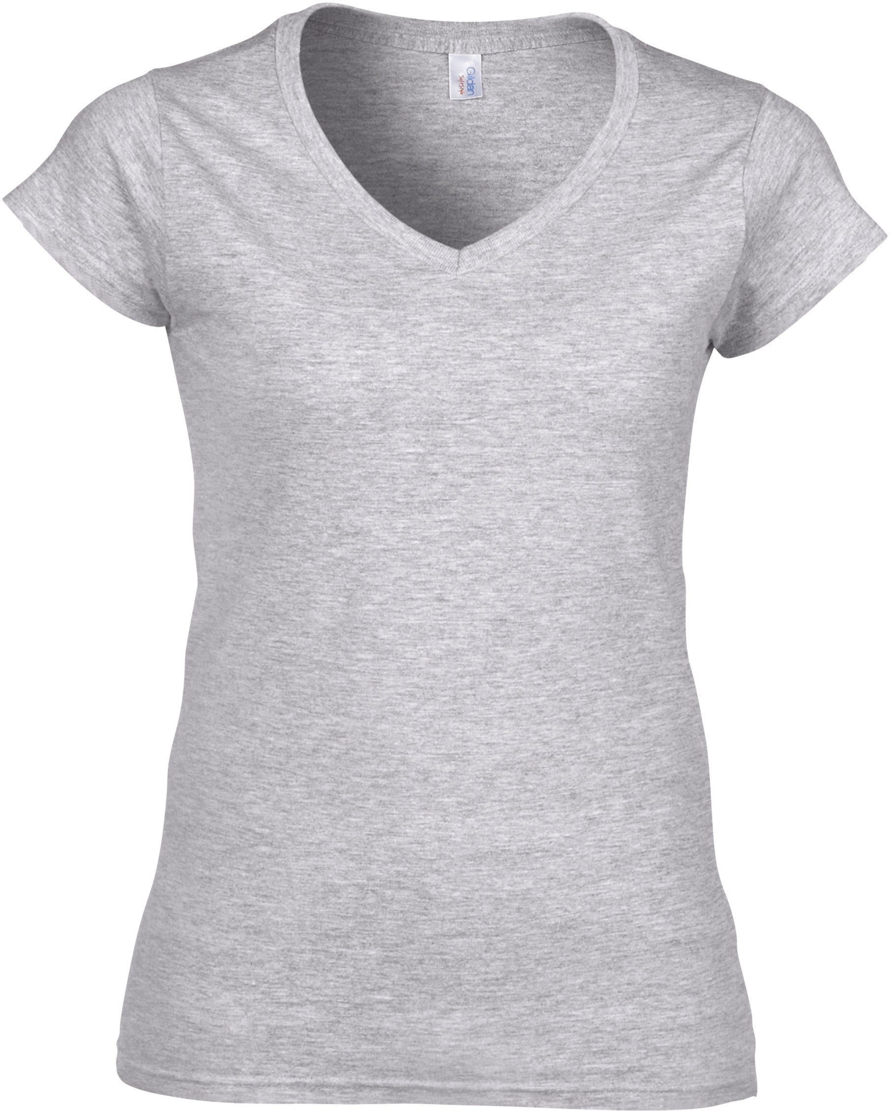 DAMES V-HALS SOFTSTYLE T-SHIRT