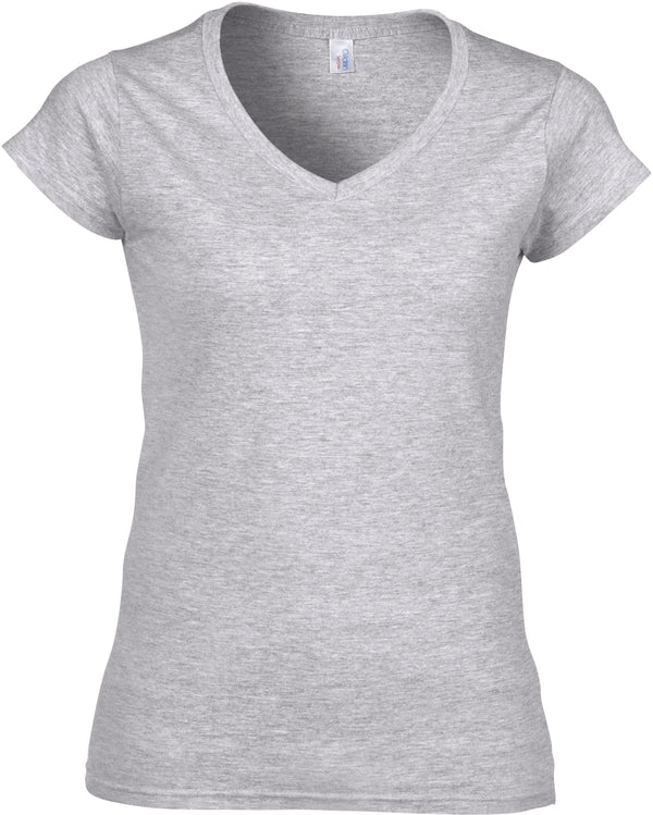 WOMEN'S V-NECK SOFTSTYLE T-SHIRT